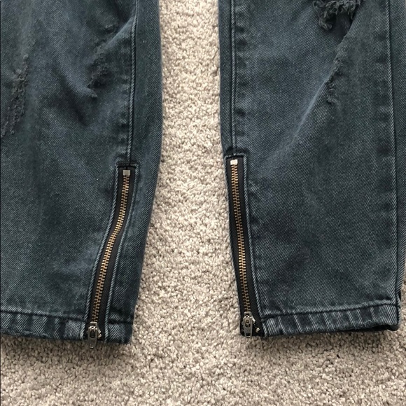 One teaspoon black distressed cropped jeans - Picture 8 of 8